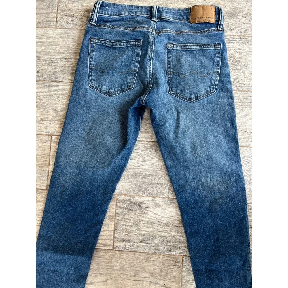 American Eagle Denim Jeans Airflex+ Athletic Skinny 28 x‎ 30 Mens 28x30 AE